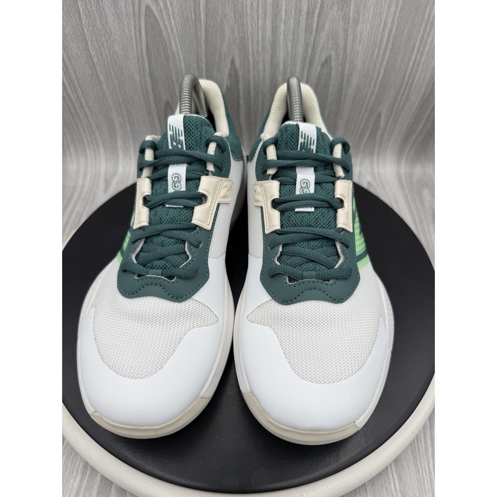 New Balance 696v6 Mens Size 8 White Green Hard Court Tennis Pickleball Shoes - Picture 3 of 12